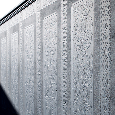 Обои под покраску Anaglypta Dado Rococo RD06730 7,04×1,06 фото в интерьере